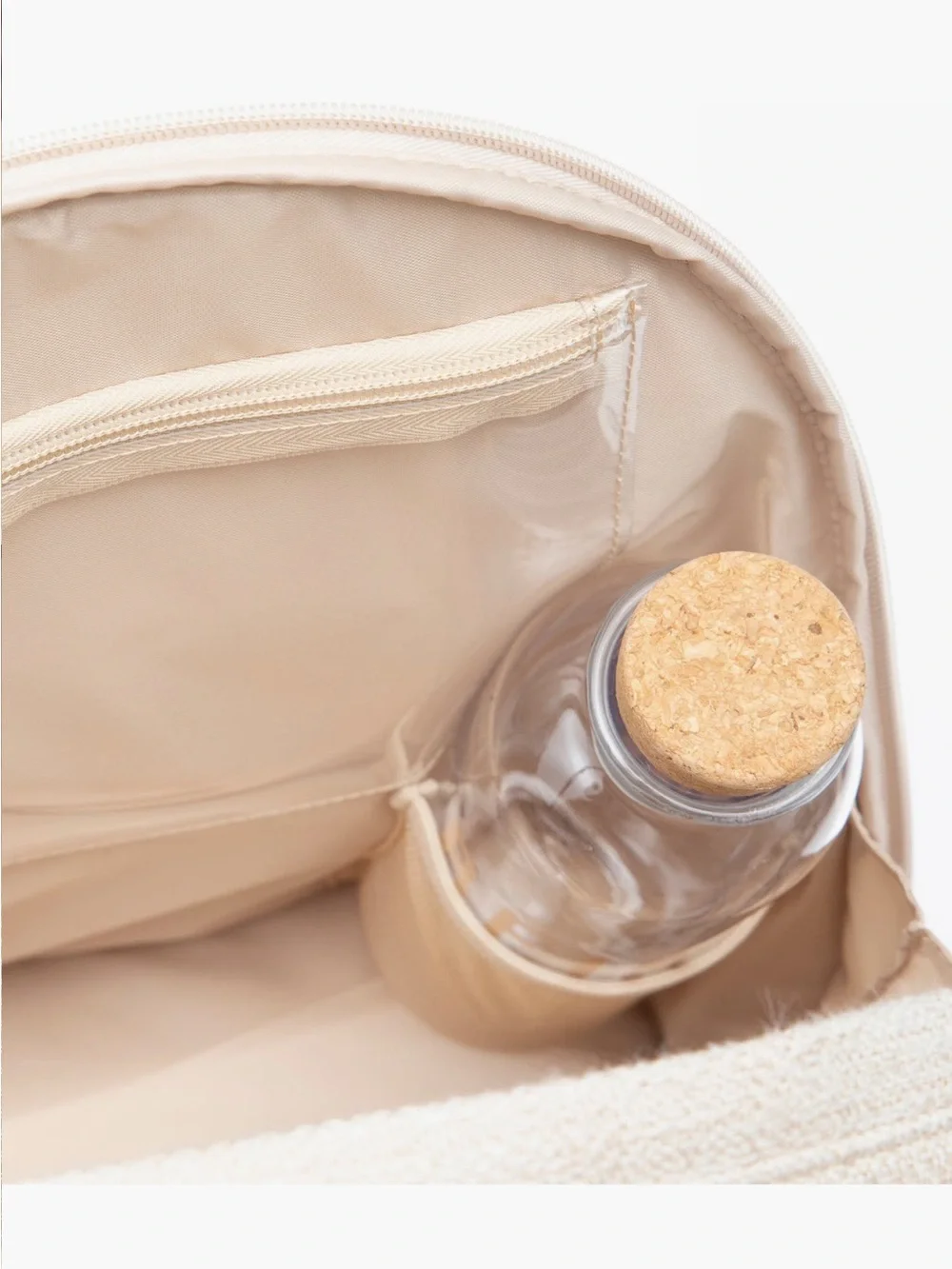 BEIS The Small Backpack - Beige with Gold Hardware - Great Condition